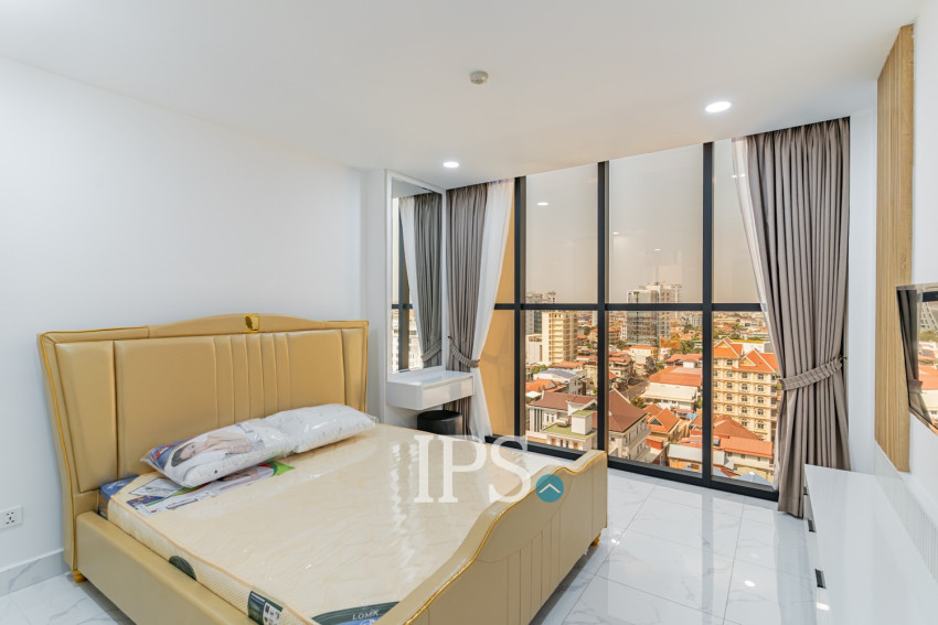 3 Bedroom Serviced Apartment For Rent - Boeung Kak 2, Phnom Penh