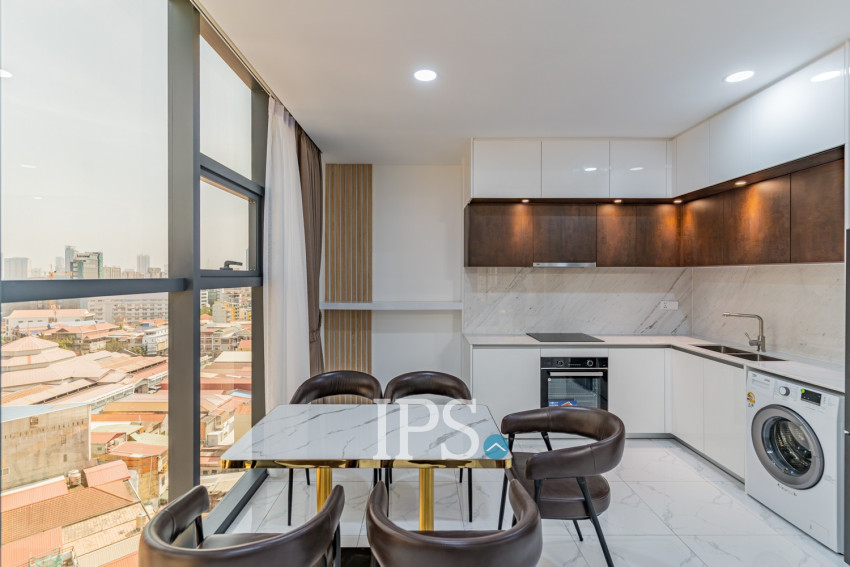 3 Bedroom Serviced Apartment For Rent - Boeung Kak 2, Phnom Penh