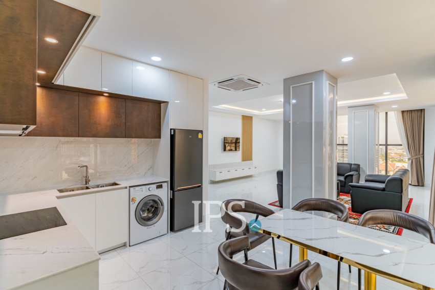 3 Bedroom Serviced Apartment For Rent - Boeung Kak 2, Phnom Penh