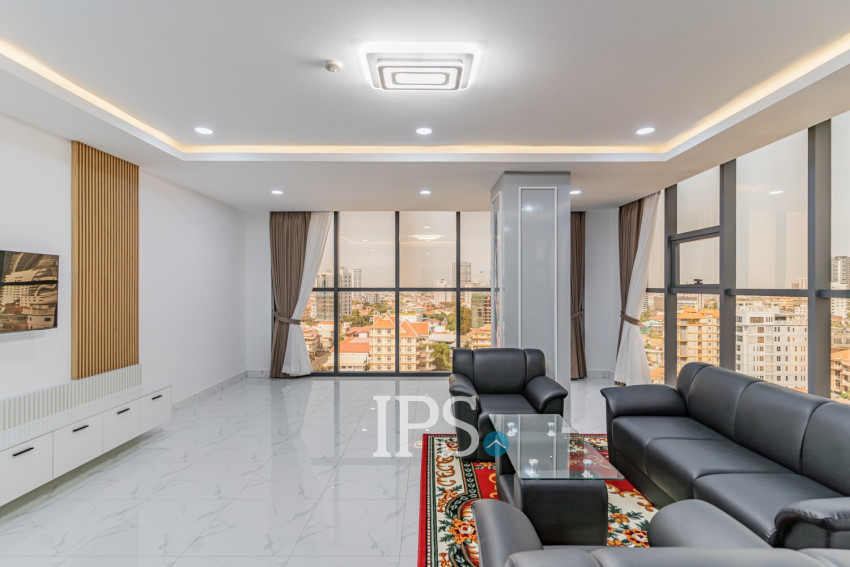 3 Bedroom Serviced Apartment For Rent - Boeung Kak 2, Phnom Penh