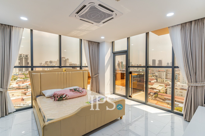 3 Bedroom Serviced Apartment For Rent - Boeung Kak 2, Phnom Penh