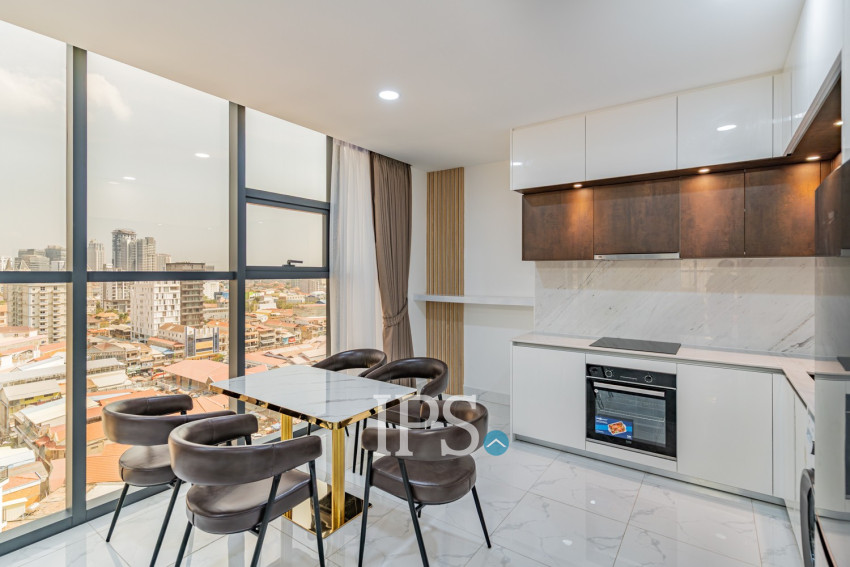 3 Bedroom Serviced Apartment For Rent - Boeung Kak 2, Phnom Penh