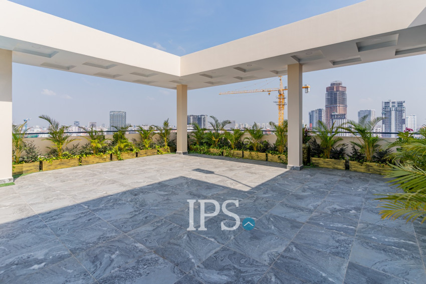 3 Bedroom Serviced Apartment For Rent - Boeung Kak 2, Phnom Penh