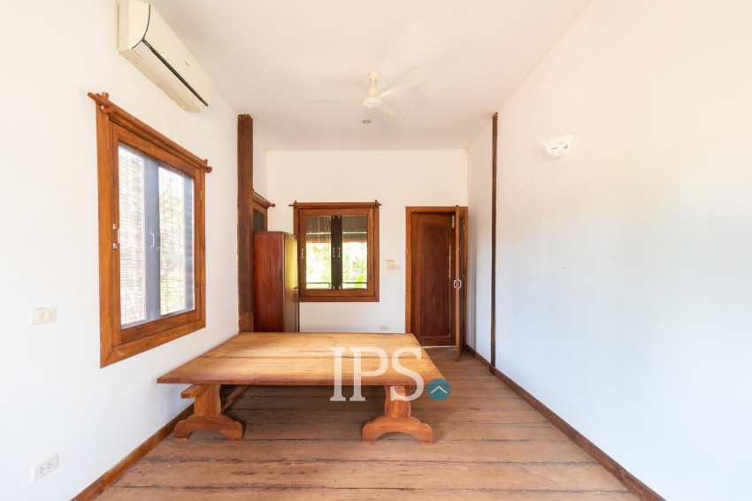 3 Bedroom Compound Wooden House For Rent - Sala Kamreuk, Siem Reap