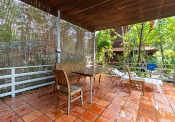 3 Bedroom Compound Wooden House For Rent - Sala Kamreuk, Siem Reap thumbnail