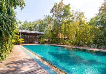 3 Bedroom Compound Wooden House For Rent - Sala Kamreuk, Siem Reap thumbnail