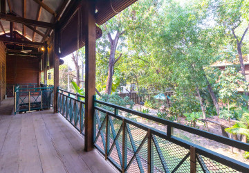 3 Bedroom Compound Wooden House For Rent - Sala Kamreuk, Siem Reap thumbnail