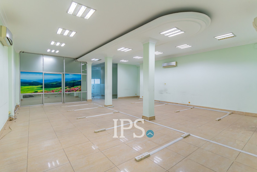 4 Storey Double Shophouse For Rent - Sangkat Olympic, Phnom Penh