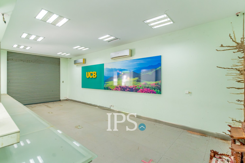4 Storey Double Shophouse For Rent - Sangkat Olympic, Phnom Penh