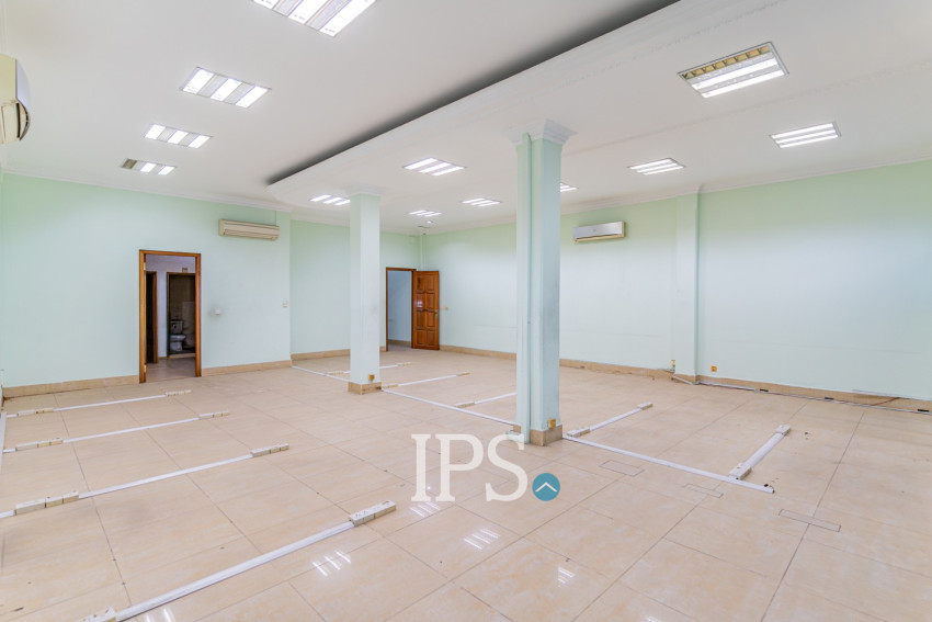 4 Storey Double Shophouse For Rent - Sangkat Olympic, Phnom Penh