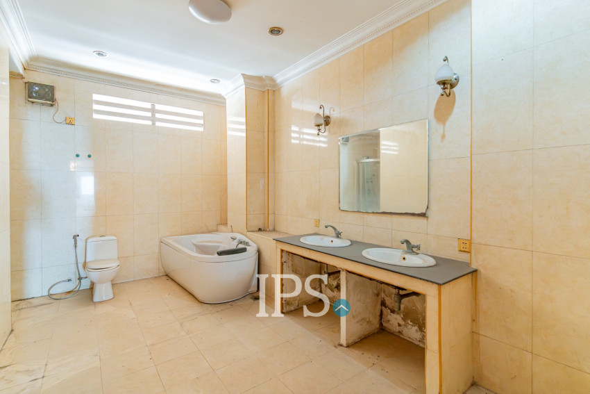 4 Storey Double Shophouse For Rent - Sangkat Olympic, Phnom Penh