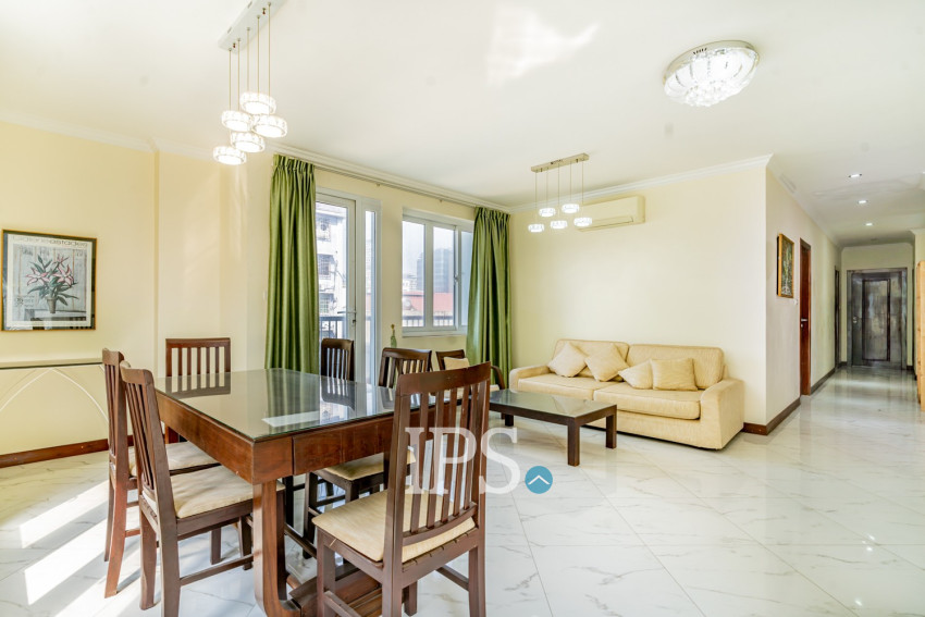 3 Bedroom Serviced Apartment For Rent - Beoung Prolit, Phnom Penh
