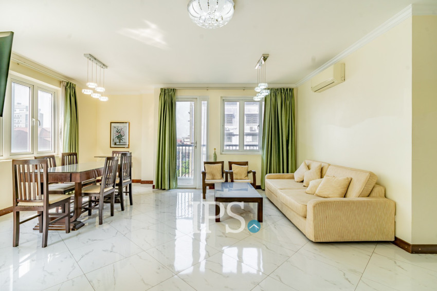 3 Bedroom Serviced Apartment For Rent - Beoung Prolit, Phnom Penh