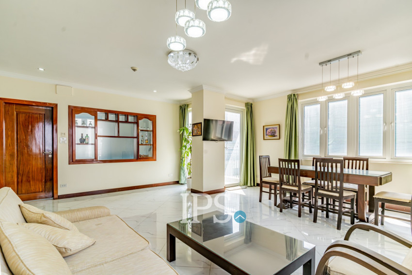 3 Bedroom Serviced Apartment For Rent - Beoung Prolit, Phnom Penh