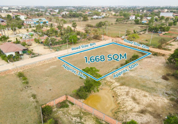 1,668 Sqm Land For Sale - Sambour, Siem Reap thumbnail