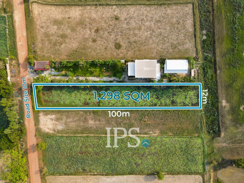 1,298 Sqm Land For Sale - Svay Dangkum, Siem Reap
