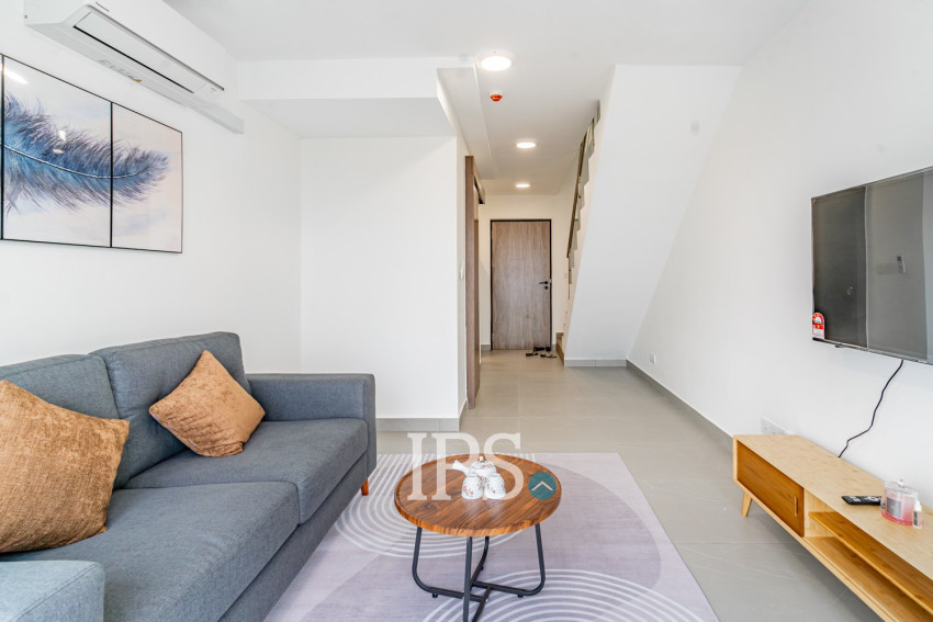2 Bedroom Duplex Condo For Rent -  Urban Village, Chak Angrae Leu, Phnom Penh