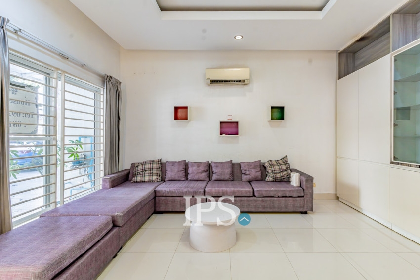 4 Bedroom Linked Villa For Rent - Borey Peng Huoth, Russey Keo, Phnom Penh