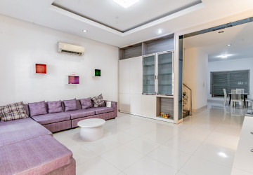 4 Bedroom Linked Villa For Rent - Borey Peng Huoth, Russey Keo, Phnom Penh thumbnail