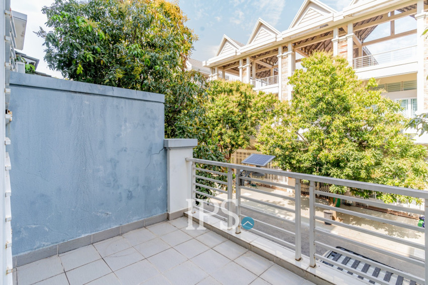 4 Bedroom Linked Villa For Rent - Borey Peng Huoth, Russey Keo, Phnom Penh