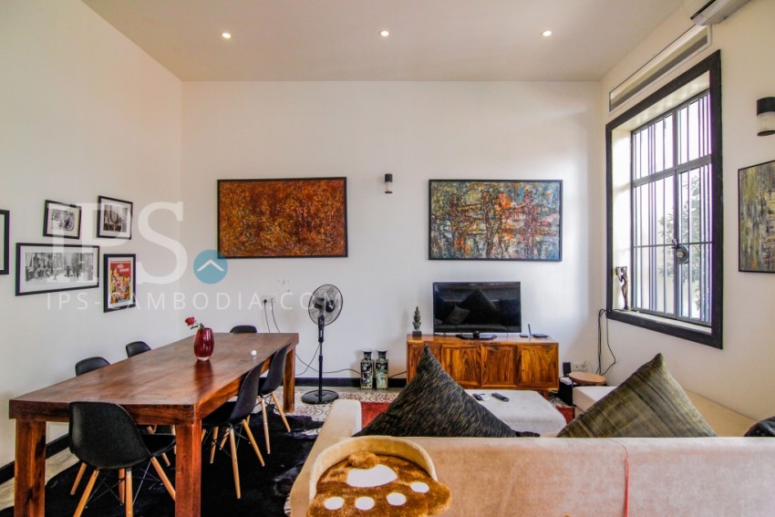Renovated Duplex 2 Bedroom Apartment For Rent - Wat Phnom, Phnom Penh