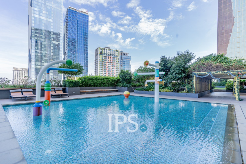 3 Bedroom Condo For Rent - The Peak, Tonle Bassac, Phnom Penh