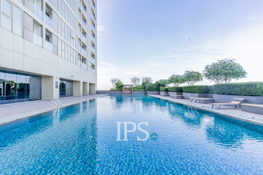 3 Bedroom Condo For Rent - The Peak, Tonle Bassac, Phnom Penh