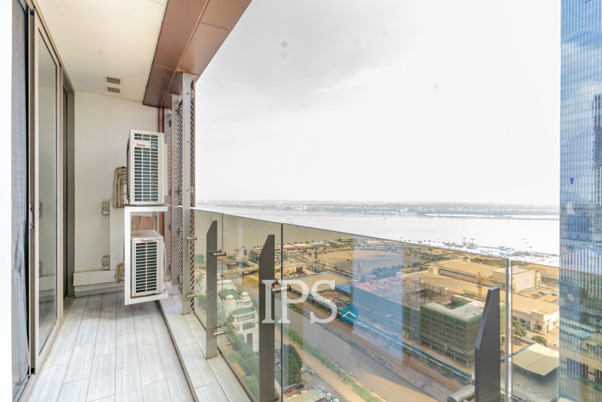 3 Bedroom Condo For Rent - The Peak, Tonle Bassac, Phnom Penh