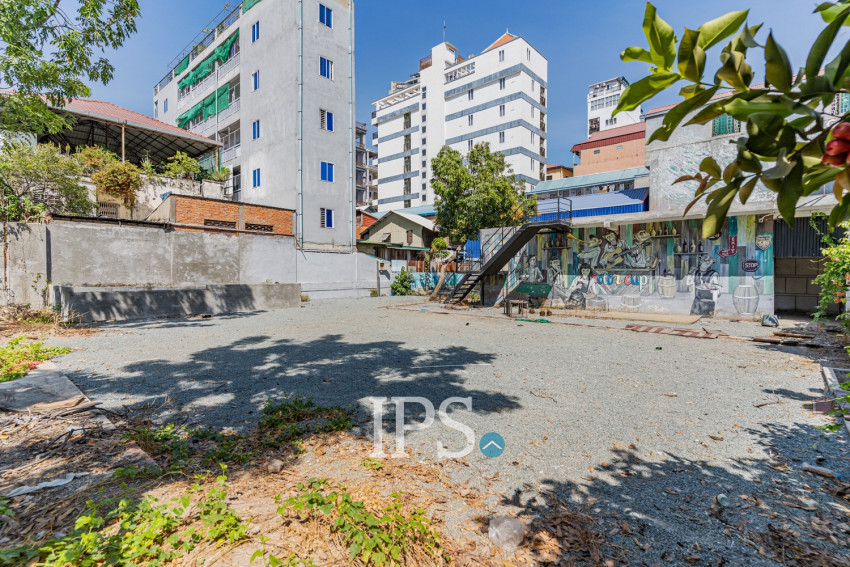 864 Sqm Commercial Land For Rent - BKK2, Phnom Penh