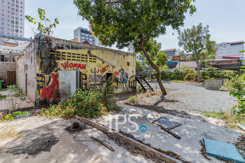 864 Sqm Commercial Land For Rent - BKK2, Phnom Penh