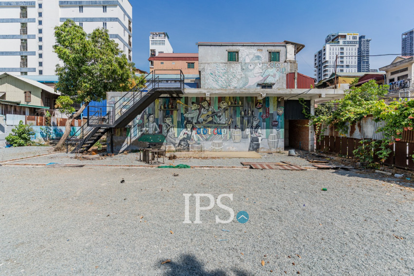 864 Sqm Commercial Land For Rent - BKK2, Phnom Penh