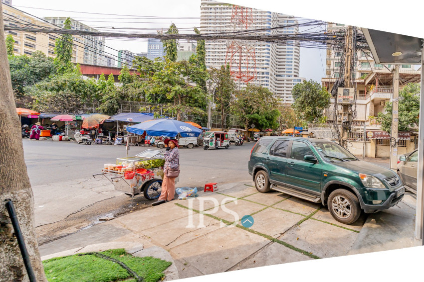 271 Sqm Corner Commercial Building For Rent - BKK1, Phnom Penh