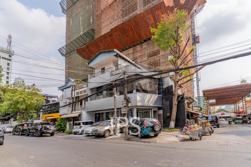 271 Sqm Corner Commercial Building For Rent - BKK1, Phnom Penh