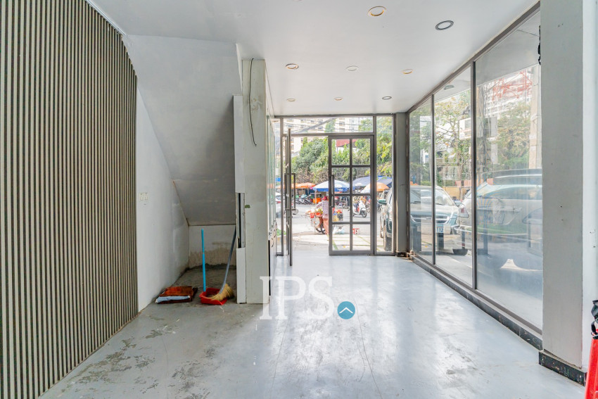 271 Sqm Corner Commercial Building For Rent - BKK1, Phnom Penh