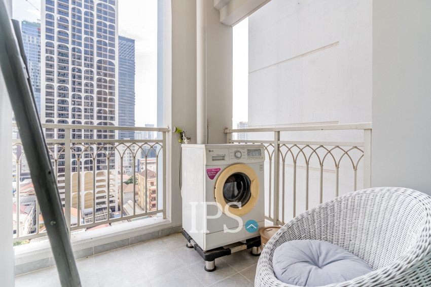 1 Bedroom Condo For Rent - De Castle Royal, BKK1, Phnom Penh