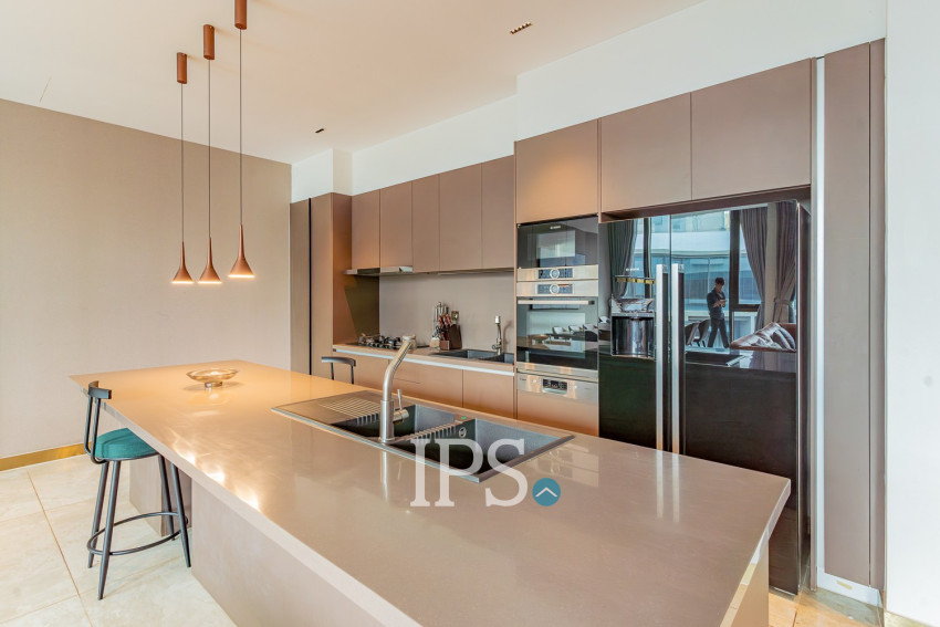 3 Bedroom Serviced Penthouse For Rent - Toul Kork, Phnom Penh