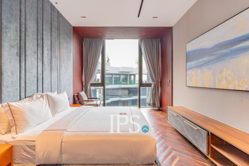 3 Bedroom Serviced Penthouse For Rent - Toul Kork, Phnom Penh