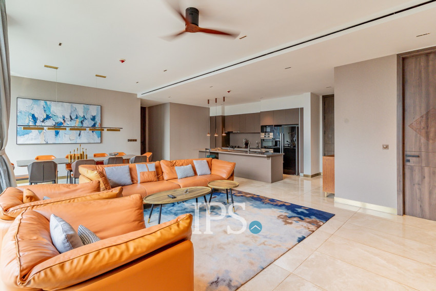 3 Bedroom Serviced Penthouse For Rent - Toul Kork, Phnom Penh