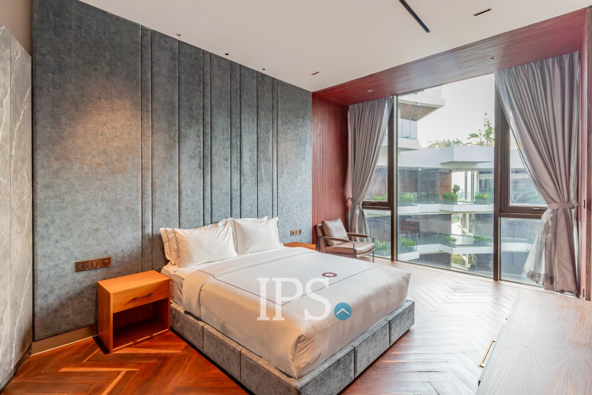 3 Bedroom Serviced Penthouse For Rent - Toul Kork, Phnom Penh