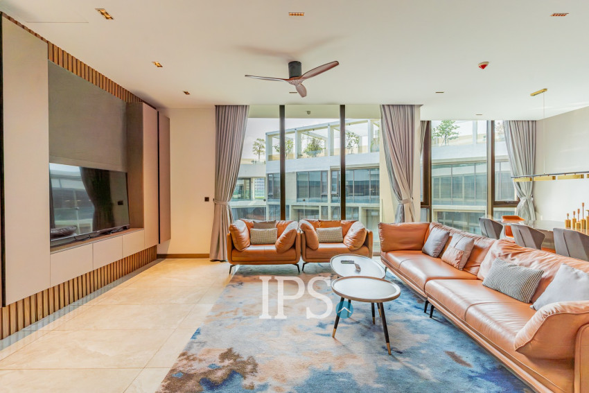 3 Bedroom Serviced Penthouse For Rent - Toul Kork, Phnom Penh