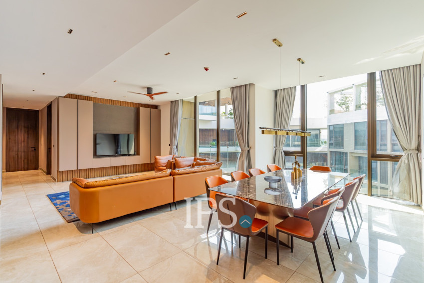 3 Bedroom Serviced Penthouse For Rent - Toul Kork, Phnom Penh