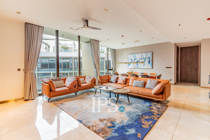 3 Bedroom Serviced Penthouse For Rent - Toul Kork, Phnom Penh