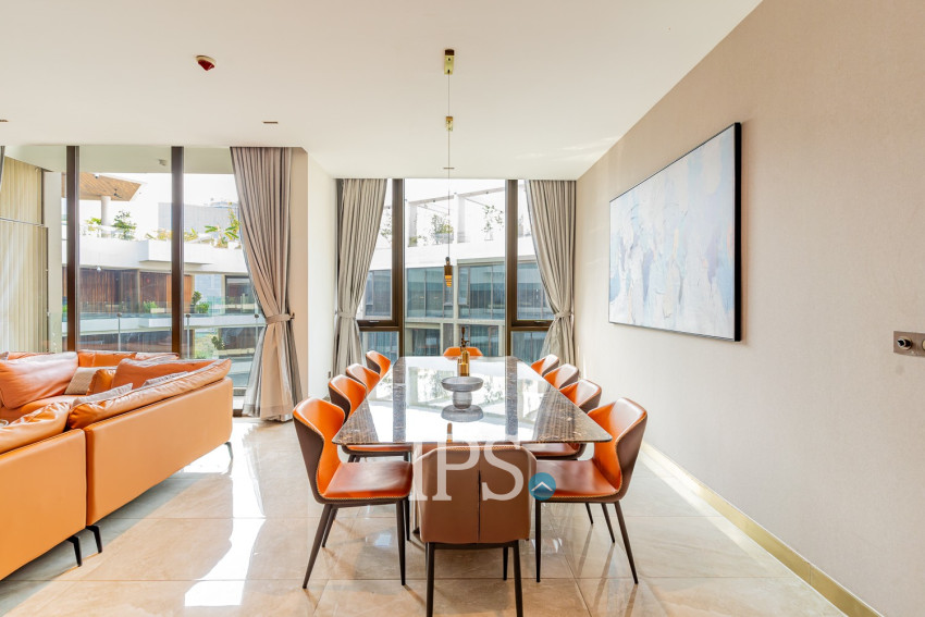 3 Bedroom Serviced Penthouse For Rent - Toul Kork, Phnom Penh