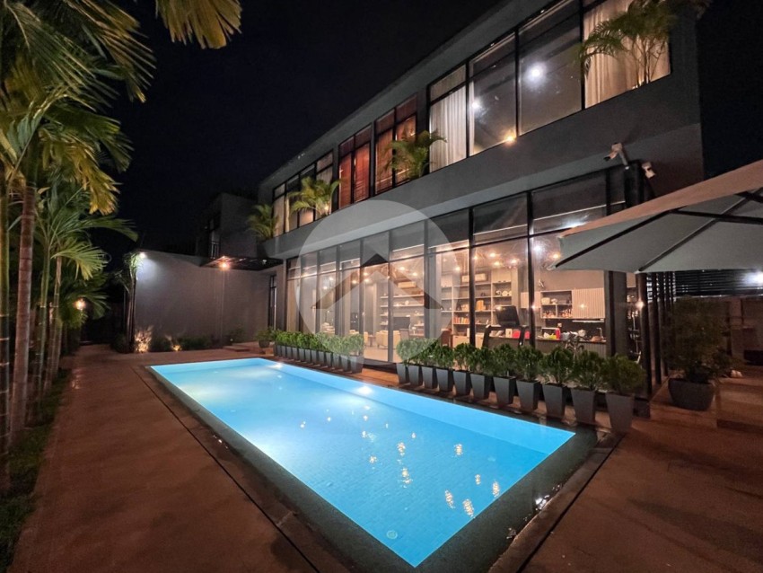 4 Bedroom Luxury Villa For Rent - Svay Dangkum, Siem Reap