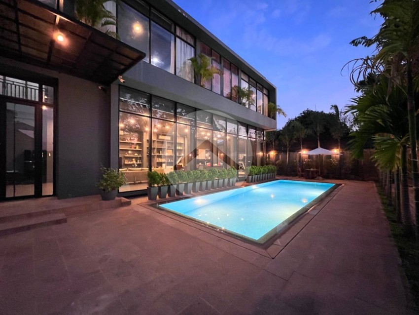 4 Bedroom Luxury Villa For Rent - Svay Dangkum, Siem Reap