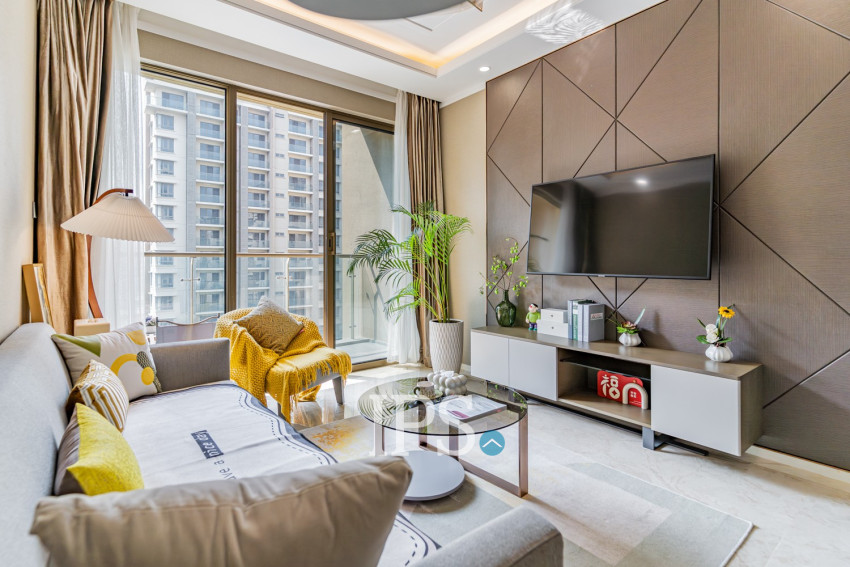 2 Bedroom Serviced Apartment For Rent - One Park, Srah Chork, Phnom Penh