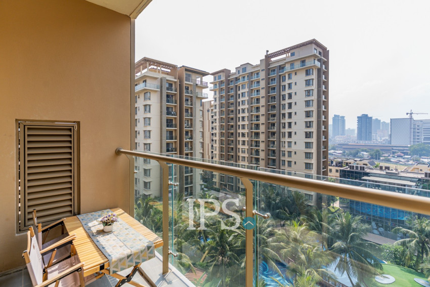 2 Bedroom Serviced Apartment For Rent - One Park, Srah Chork, Phnom Penh