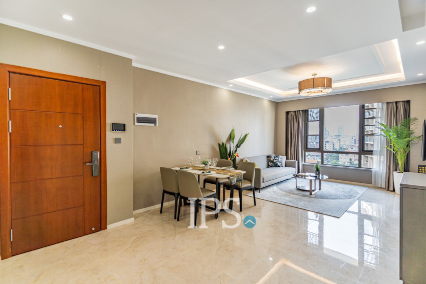 2 Bedroom Serviced Apartment For Rent - One Park, Srah Chork, Phnom Penh
