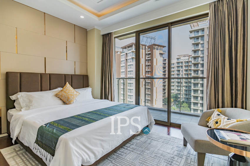 2 Bedroom Serviced Apartment For Rent - One Park, Srah Chork, Phnom Penh