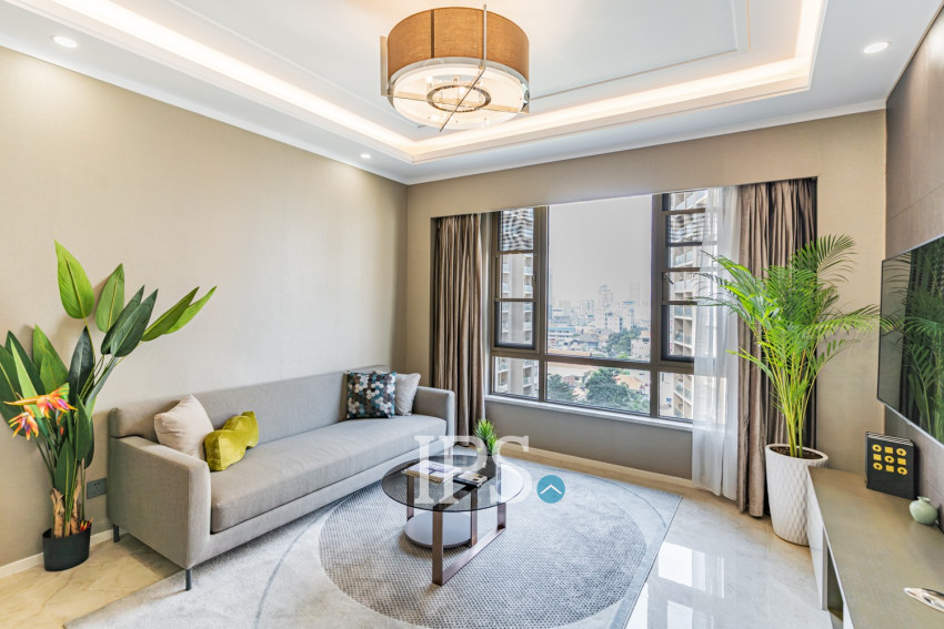 2 Bedroom Serviced Apartment For Rent - One Park, Srah Chork, Phnom Penh